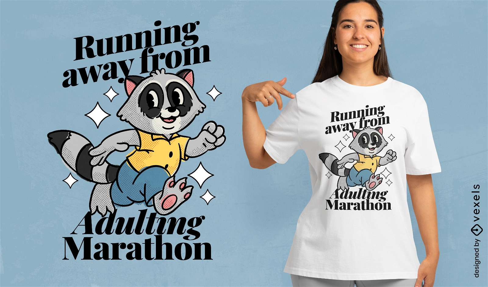 Adulting marathon t-shirt design