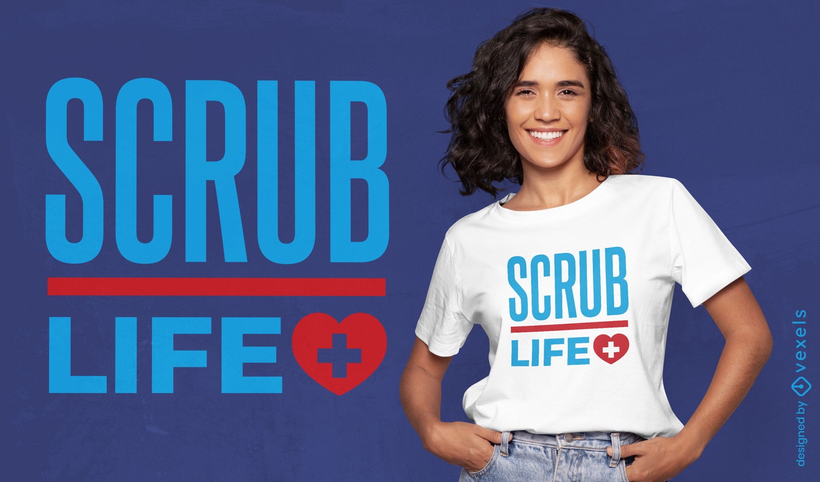 Scrub Life-T-Shirt-Design