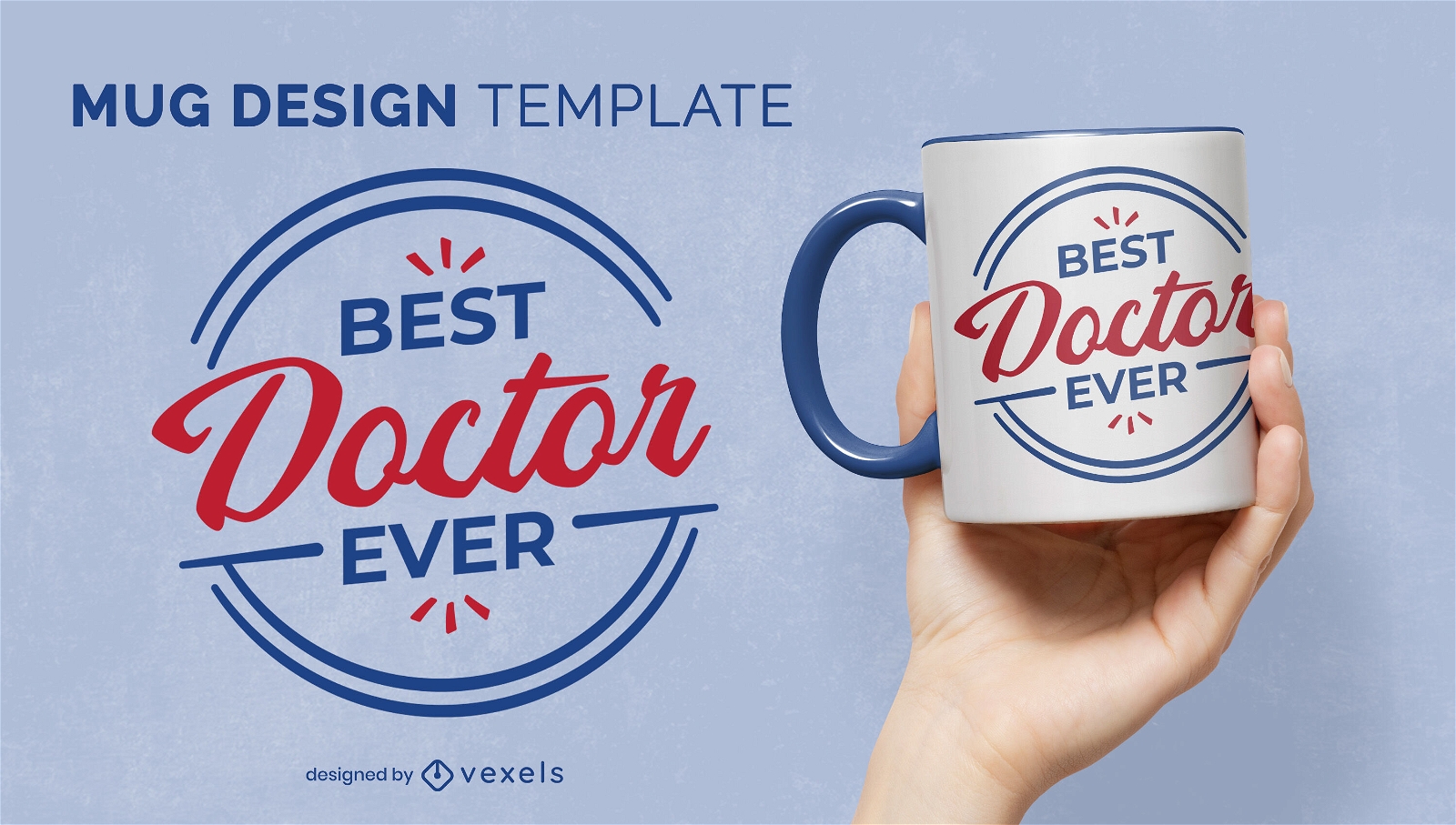 Best doctor ever statement mug design
