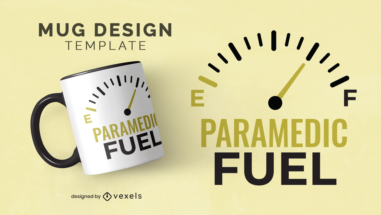 Emergency paramedic fuel mug design