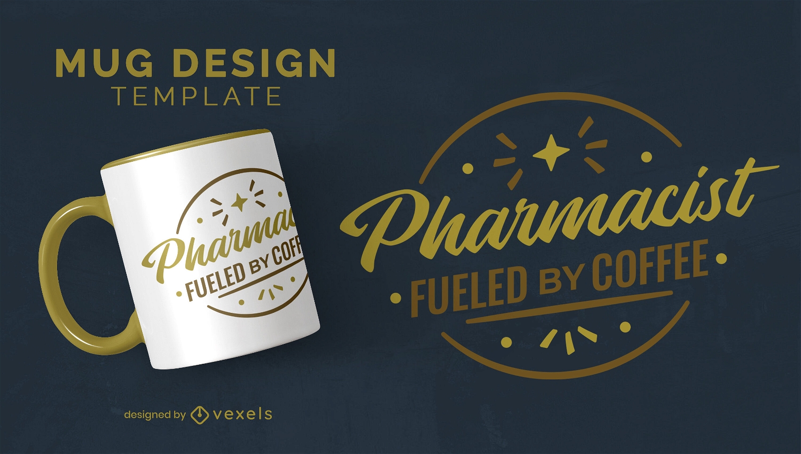 Pharmacist fueled by coffee mug design