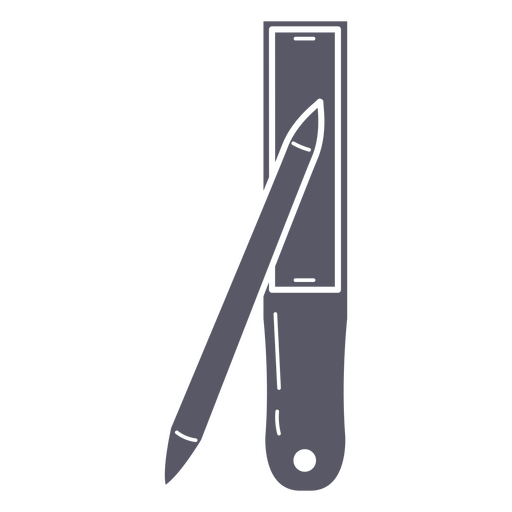 Diseño minimalista con regla y lápiz. Diseño PNG