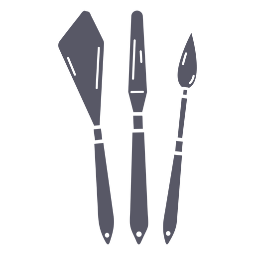 Design de pincéis artísticos Desenho PNG