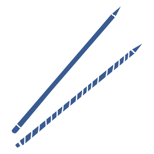 Stylish design of artistic paintbrushes PNG Design