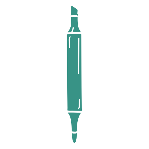 Grünes Stiftsymbol PNG-Design