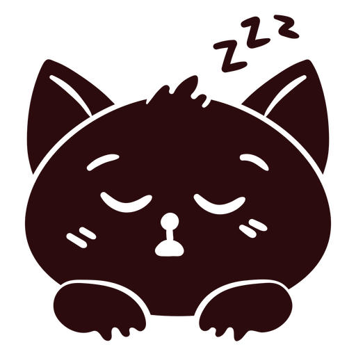 Adorable sleeping animal illustration design for kids apparel PNG Design