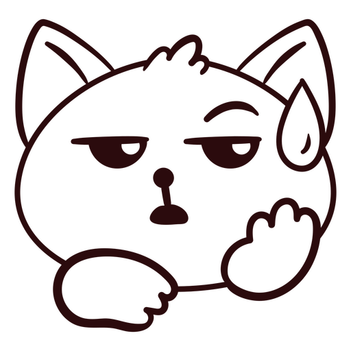 Verspieltes Cartoon-Charakterdesign mit einem skurrilen Tiergesicht PNG-Design