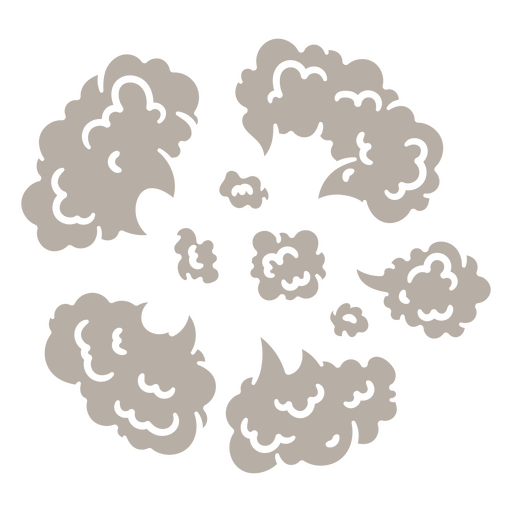 Smoke Clouds – ClipArt SVG