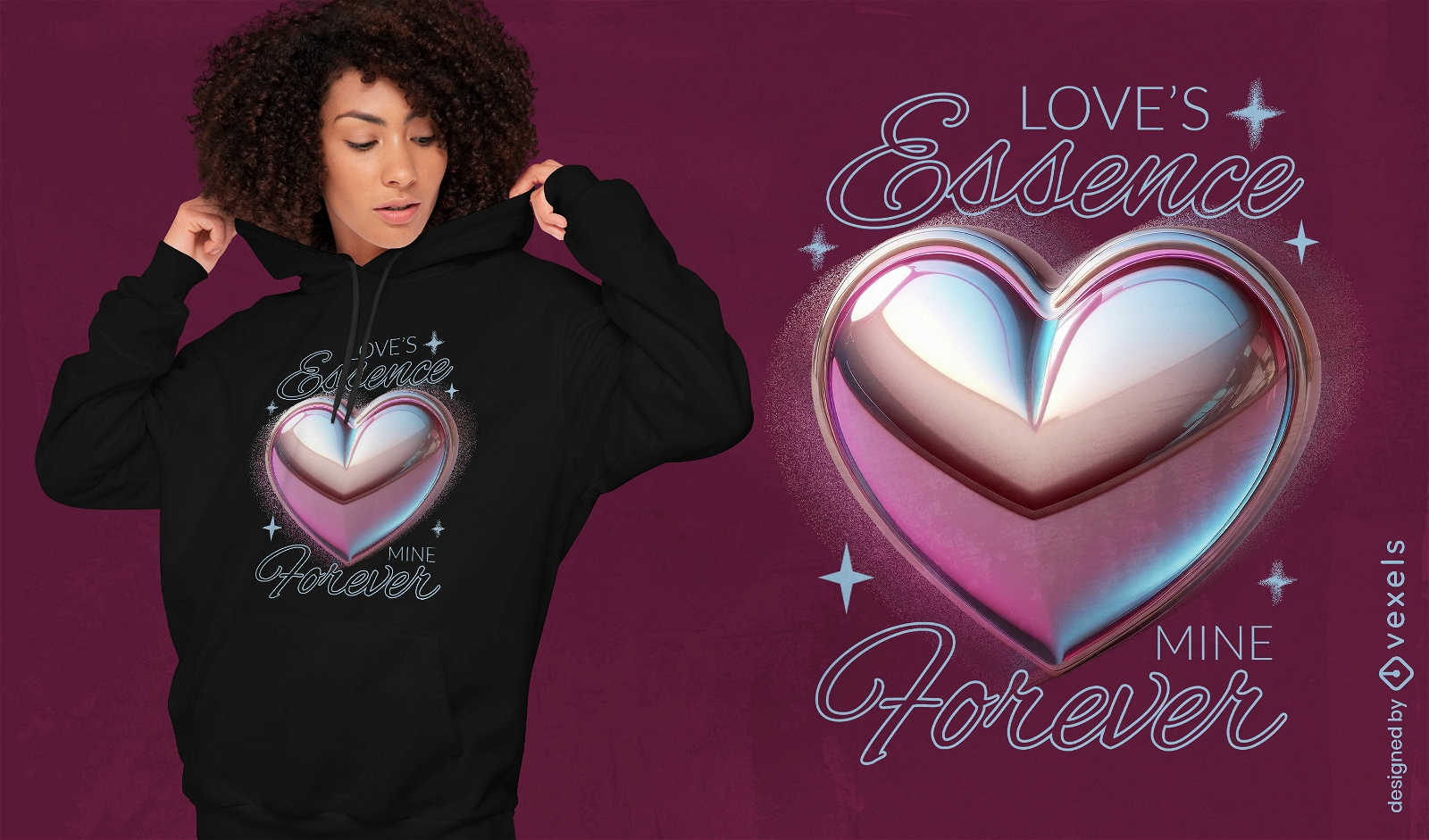 Love's essence t-shirt design