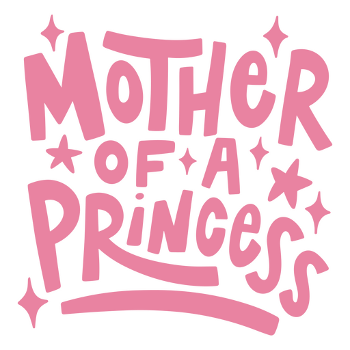 Mãe de uma princesa Desenho PNG