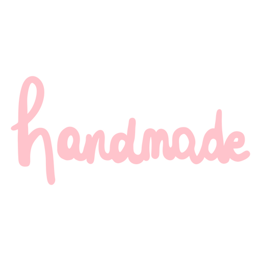 Niedliches, handgefertigtes Schriftzugdesign PNG-Design