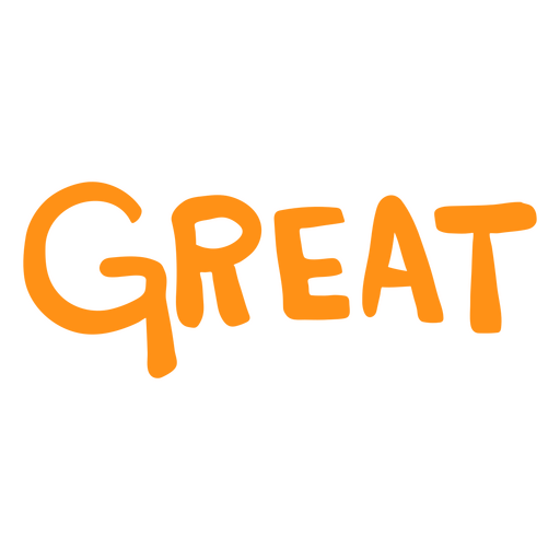 Diseño tipográfico genial y lúdico Diseño PNG