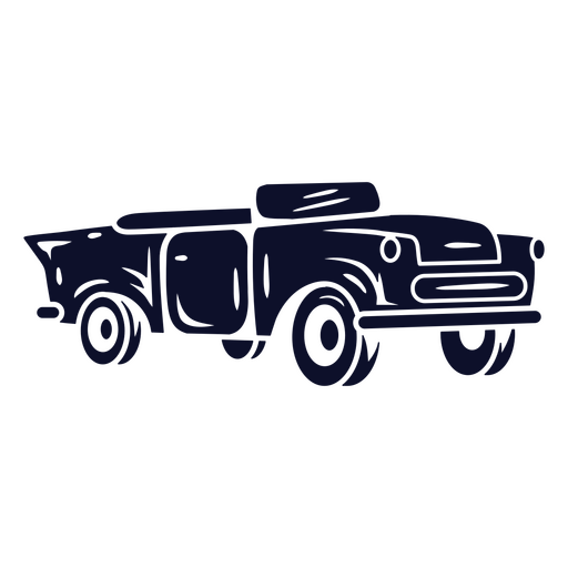 Design de ilustração de automóvel clássico Desenho PNG
