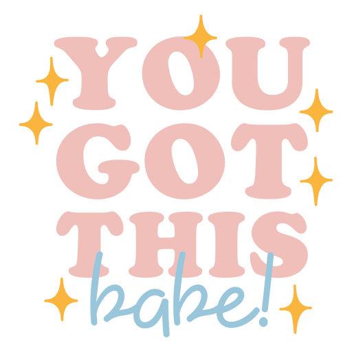 Motivational quote design featuring playful typography PNG Design