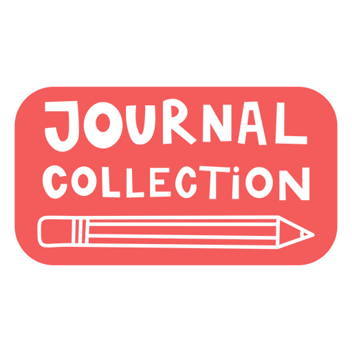 Journal collection PNG Design