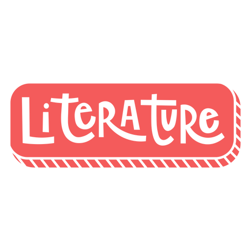 Design literário lúdico com tipografia exclusiva Desenho PNG