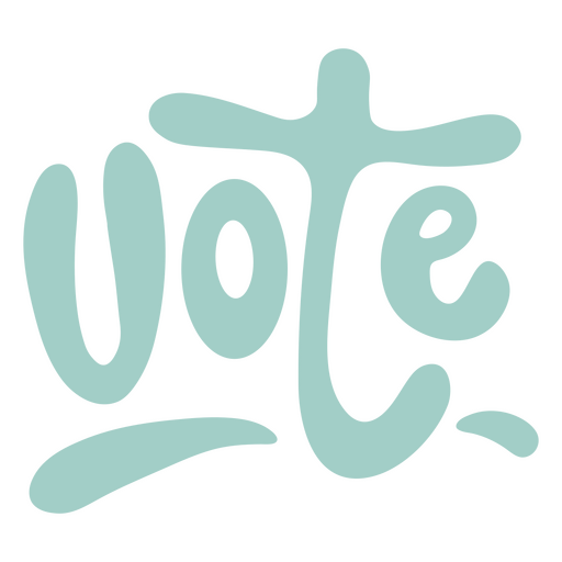 símbolo de voto Diseño PNG