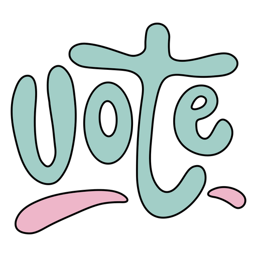 Logotipo da votação Desenho PNG