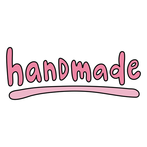 Diseño de texto hecho a mano con letras rosas llamativas para diseño de camisetas. Diseño PNG