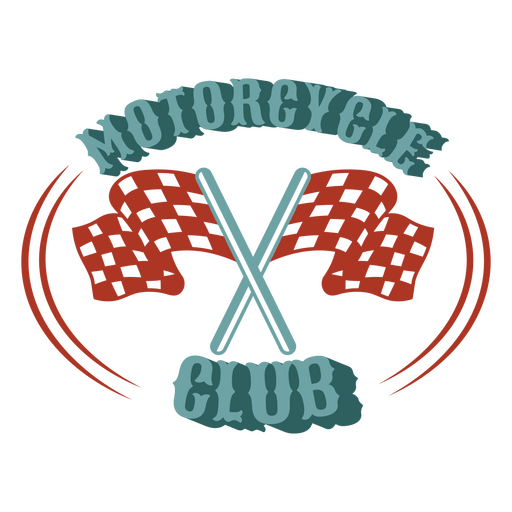 Motorcycle club logo PNG Design