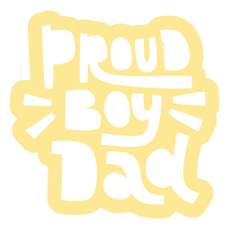 Proud Boy Dad PNG & SVG Design For T-Shirts