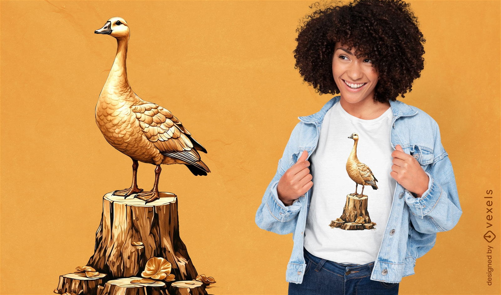 Diseño de camiseta Golden Goose.