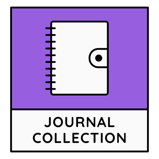 Stilvolles Design der Journalkollektion PNG-Design