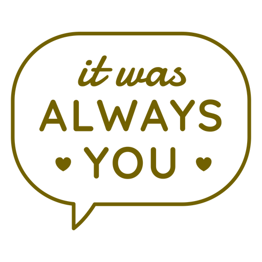 Heartfelt quote design featuring conversation bubble for t-shirt design PNG Design