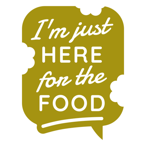 Diseño de camiseta con frase humorística sobre apreciación de la comida. Diseño PNG