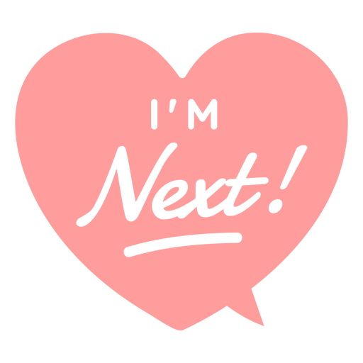 Fun heart-shaped quote design with playful text t-shirt design PNG Design