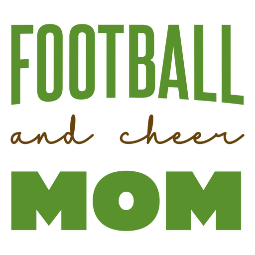 Sporty mom pride graphic design PNG Design