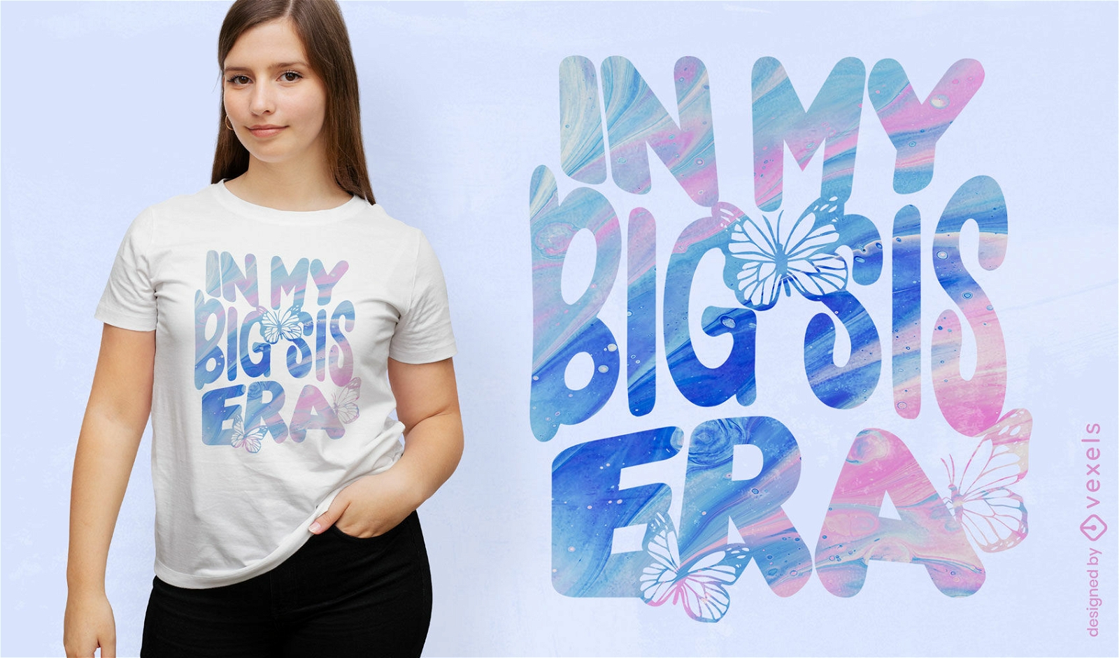 Big sis era t-shirt design