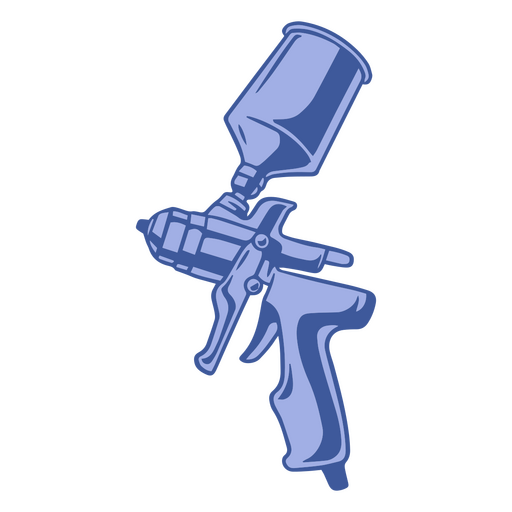 Spray paint gun PNG Design