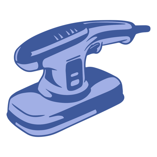 Blaues Hammer-Symbol PNG-Design