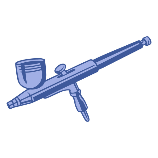 Ilustração elegante com aerógrafo para entusiastas da arte Desenho PNG