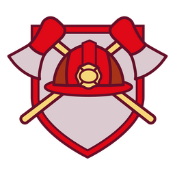 Fireman Emblem PNG & SVG Design For T-Shirts