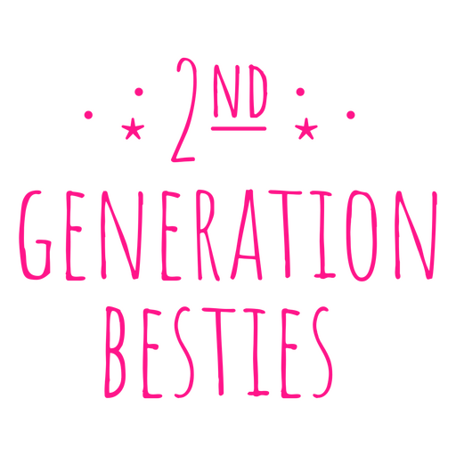 Playful best friend quote design PNG Design