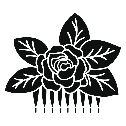 Rosenblüten-Design PNG-Design