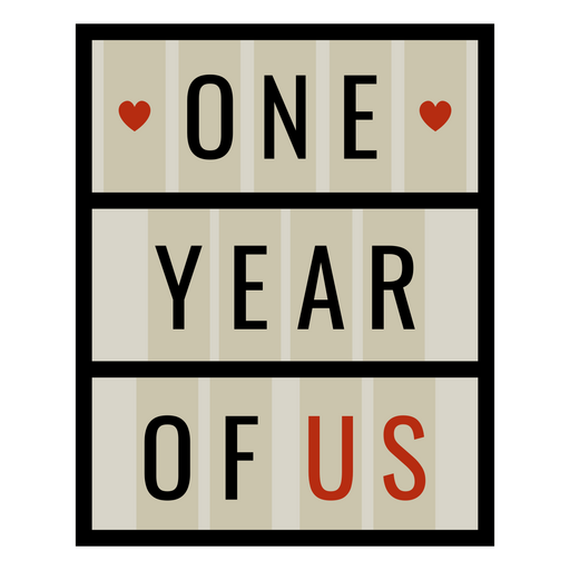 One year of us PNG Design