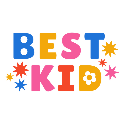 Diseño de texto divertido y divertido para niños Diseño PNG