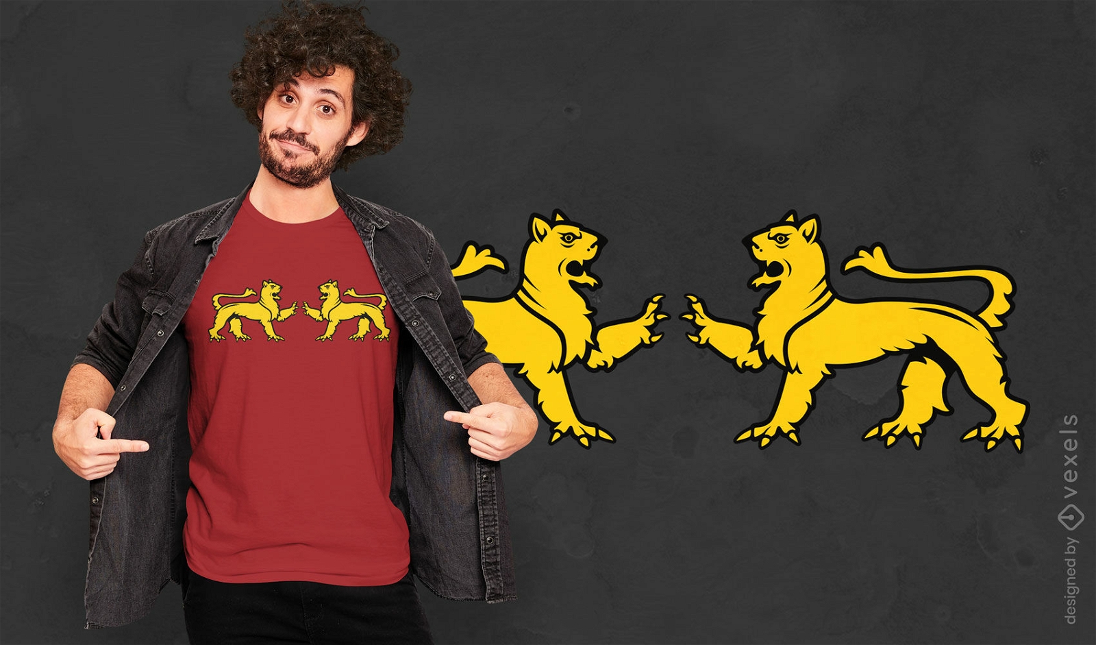 Leopards t-shirt design