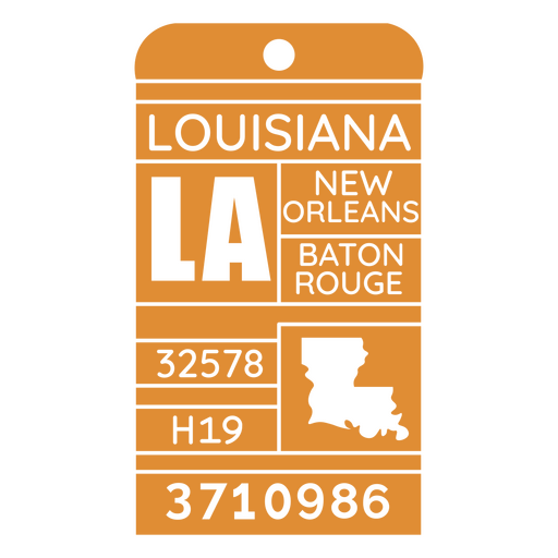 Louisiana new orleans baton rouge PNG Design