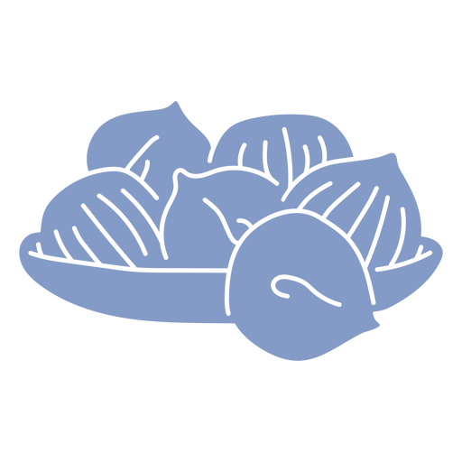 Ilustración de una delicada bola de masa hervida Diseño PNG