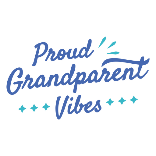 Diseño de camiseta con tipografía divertida que expresa el orgullo de los abuelos Diseño PNG