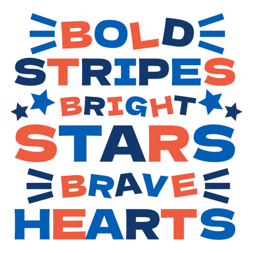 Bold typography design featuring playful words PNG Design
