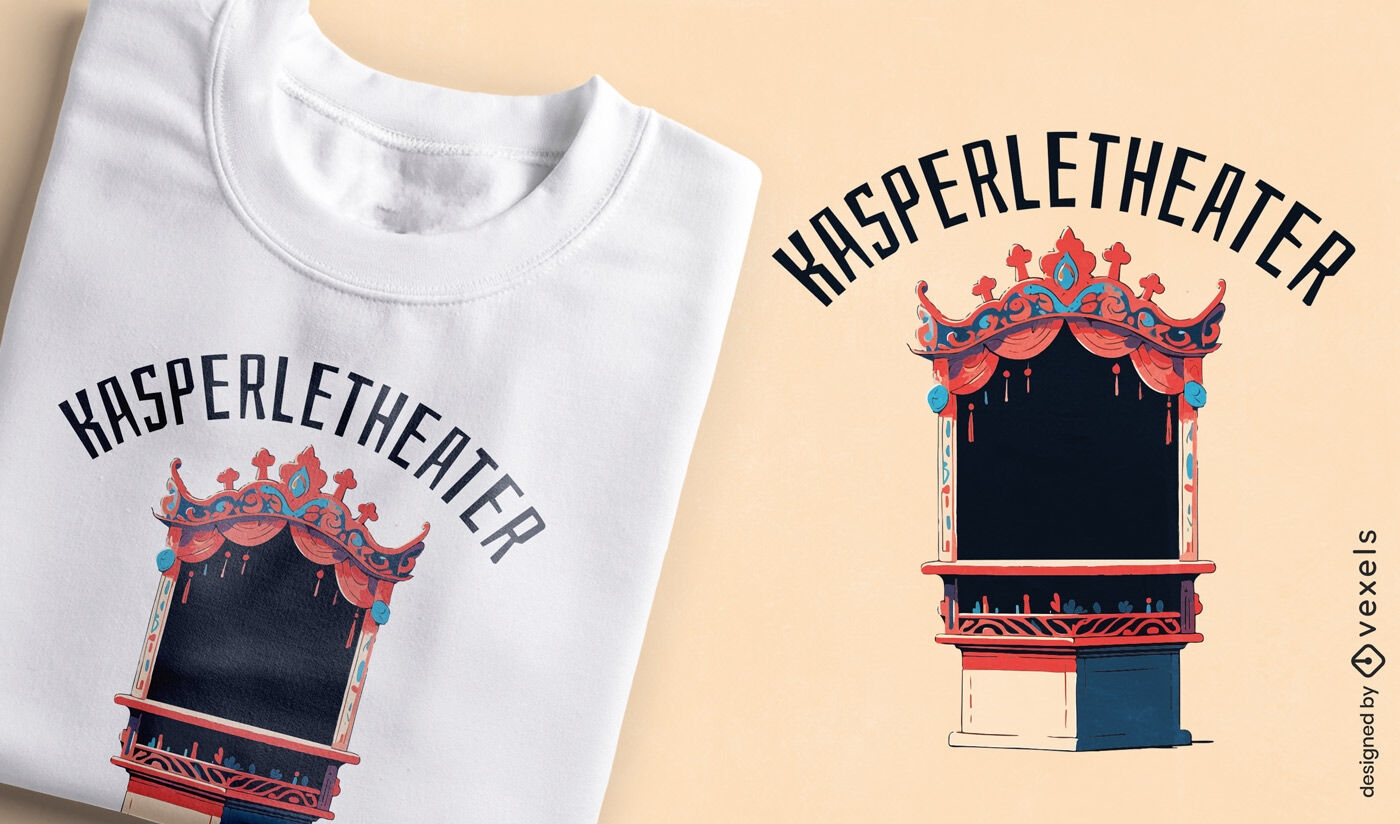Puppentheater-T-Shirt Design