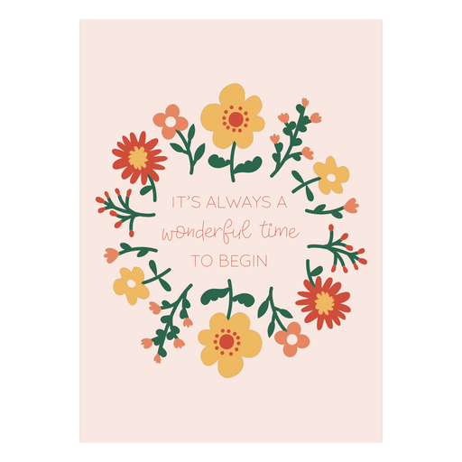 It's always a wonderful time to begin card PNG Design