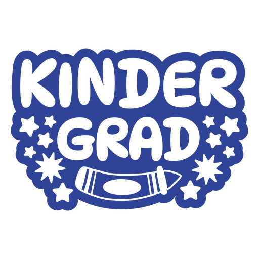 Cita de graduación de kindergarten Diseño PNG
