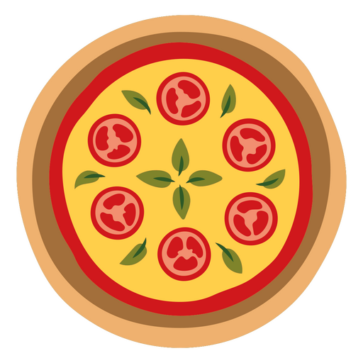 Ícone de pizza de calabresa Desenho PNG