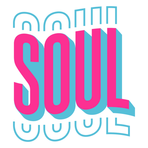 Soulful design PNG Design